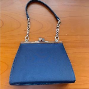 Vintage style black purse